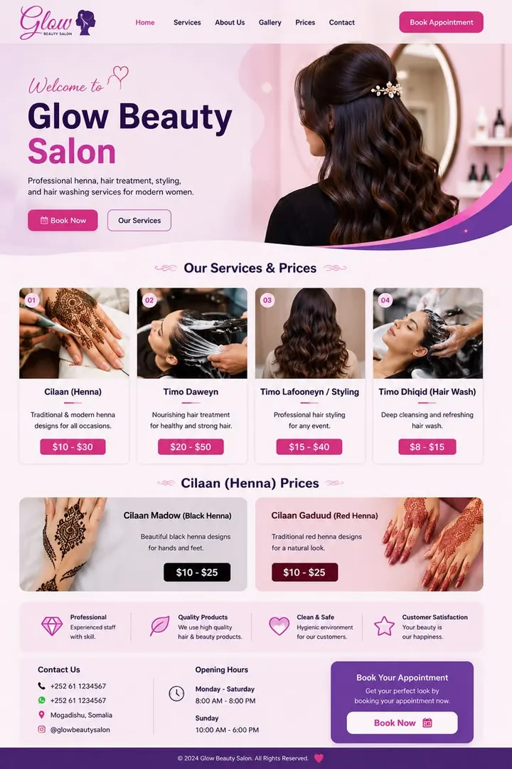 Business website design showcase 9