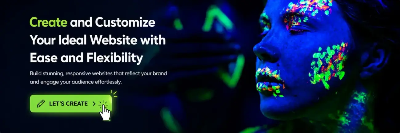 Create and customize your ideal website with ease and flexibility