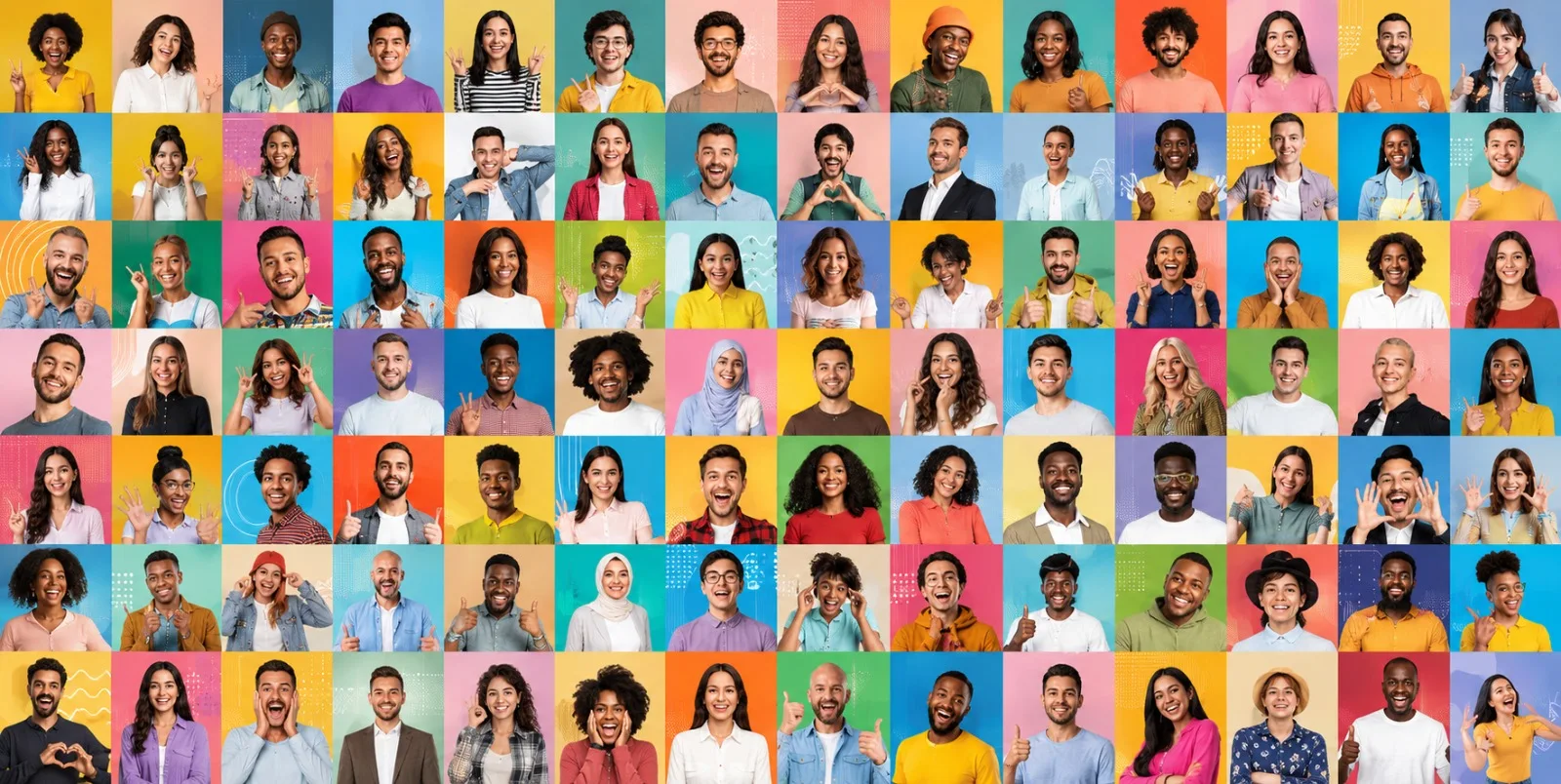 Digital marketing and audience growth background